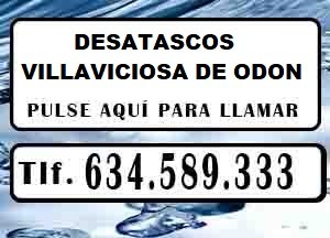 Desatascos Villaviciosa de Odon Urgentes